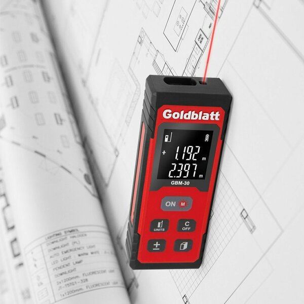 Goldblatt 100Ft/30M Laser Measure G09202